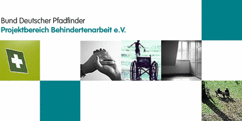 Collage aus trkisen Quadraten und stimmungsvollen ruhigen Fotos