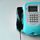 Telefon in Trkis